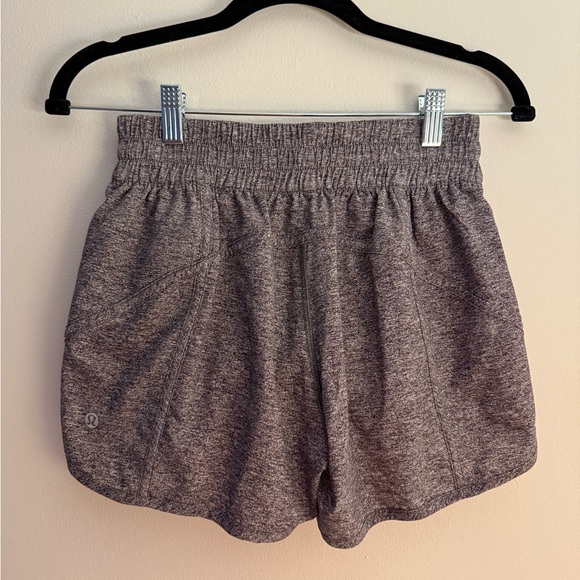Lululemon Tracker Shorts in Heathered Grey Size 6 - Picture 2 of 6